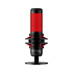 HyperX Quadcast Microfono USB Negro y Rojo 4P5P6AA